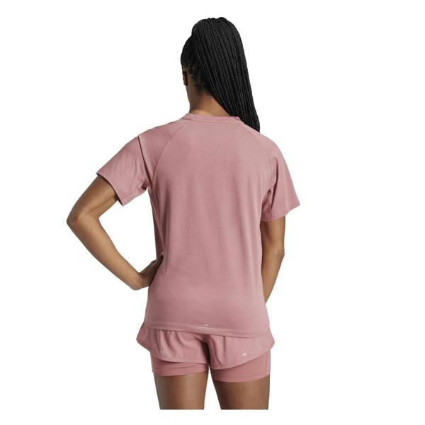 Adidas Womens/Ladies Own The Run T-Shirt - Crimson - 
