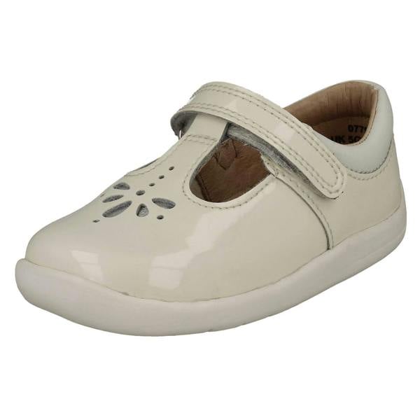 Start-rite Girls Startrite T-Bar Laser Detailed Shoes Puzzle
