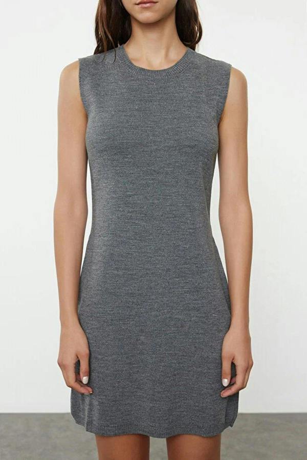 WOVCOR 2-Piece Mini Knit Cardigan-Dress Set
