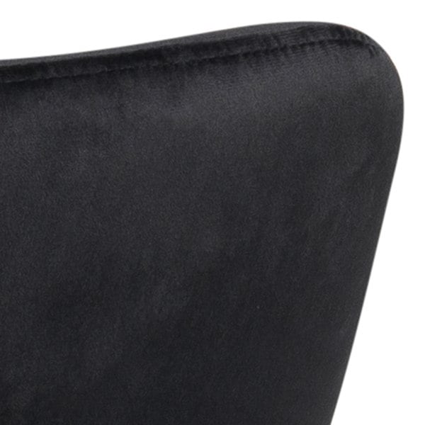 Furniture To Go Lima Dining Chair with Armrest in Black Set of 2