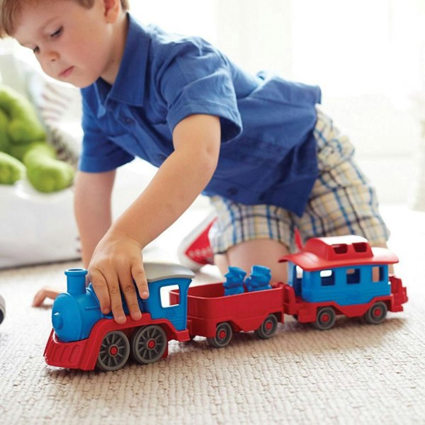 Green Toys Train Toy - Made From 100% Recycled Plastic