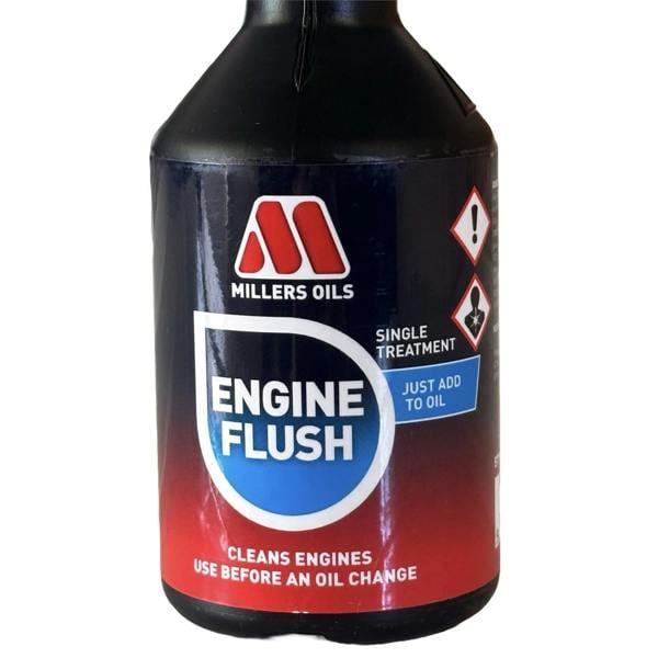 Millers Oils Engine Flush Additive Engine Oil Treatment Single Treatment 250ml