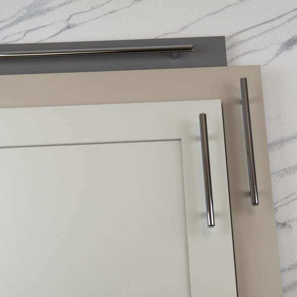 Handle & Home Polished Chrome Bar Handles