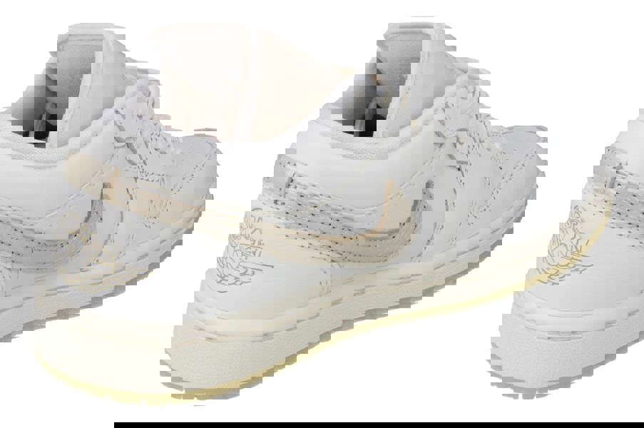 Nike Air Jordan 1 Low Se Womens Trainers Hv5157 Sneakers Shoes  100 - Sail Team Gold Pale Ivory 100 - Photo 2