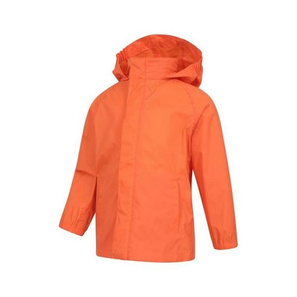 Mountain Warehouse Childrens/Kids Pakka II Waterproof Jacket - Orange - 
