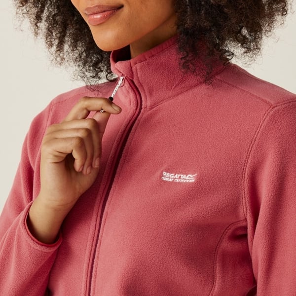 Regatta Women's Floreo IV Full Zip Fleece Jacket - Mineral Red