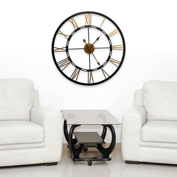 WALPLUS WC2085 - Greenwich Roman Iron Clock - 70 cm / 27.5 in