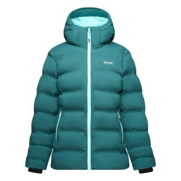 Regatta Womens Altoro Thermal Padded Jacket - Light Vanilla/Olive Night - 14 UK - Light Vanilla/Olive Night - 88% Polyester/12% Elastane