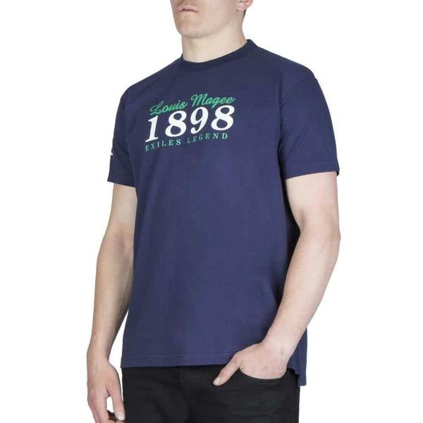Ellis Rugby London Irish T-Shirt Rugby Vintage 1898 Navy