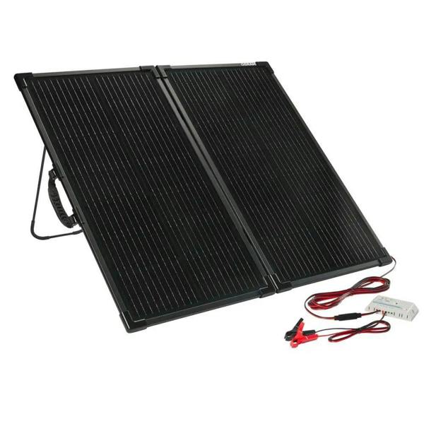 OSRAM BATTERY Charge SOLAR 100W with Controller Portable Power Off-Grid for Campervans, Caravans, and Motorhomes