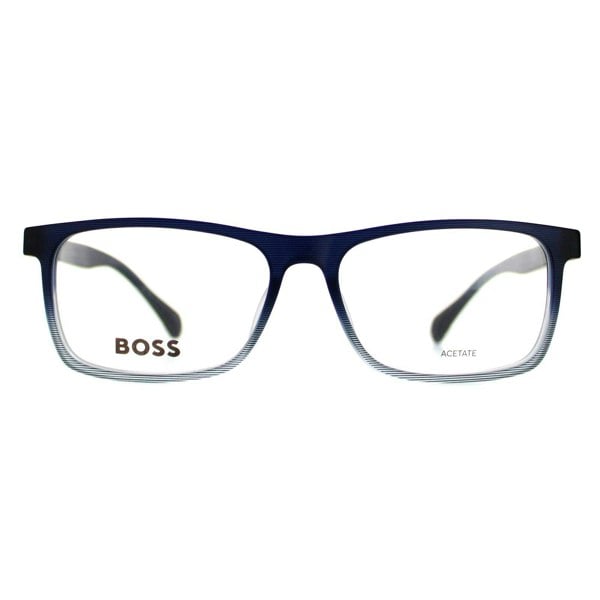 Hugo Boss Glasses Frames BOSS 1084/IT 260 Blue Fade Pattern Men