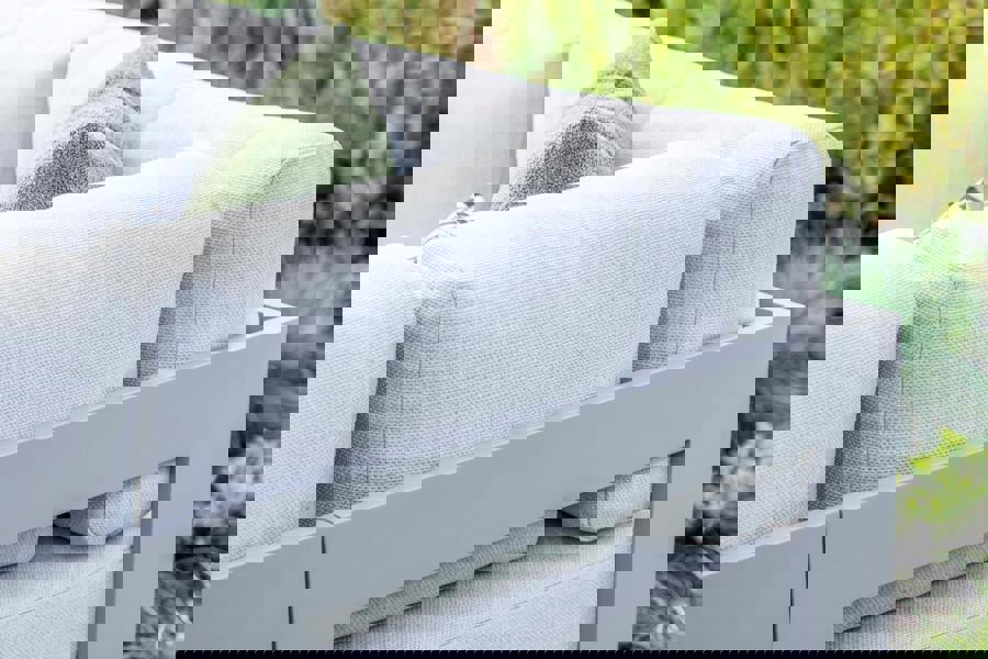 Garden Impressions Levanto - Outdoor Corner Sofa Group with Dining Table and Bench