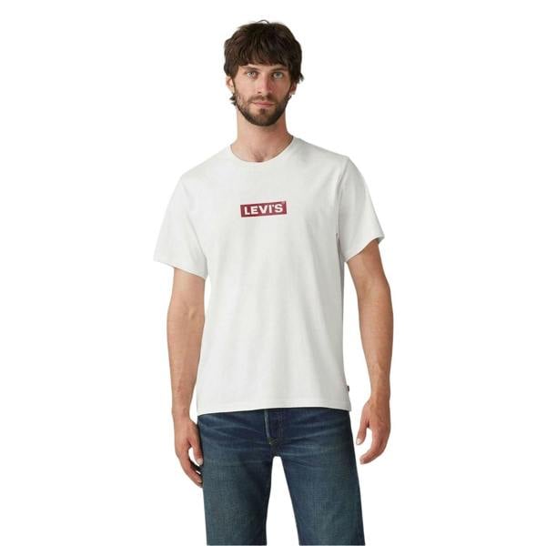 Levis Mens Relaxed Fit T-Shirt - White - 