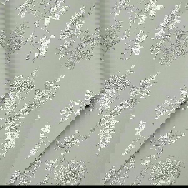 Laura Ashley Elderwood Wallpaper - Sage Green - 10m