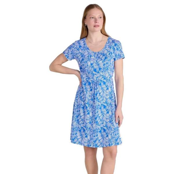 Mountain Warehouse Womens/Ladies Essentials Lora Stripe Skater Dress - Blue - 