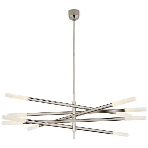Kelly Wearstler Rousseau Grande Ten Light Articulating Chandelier
