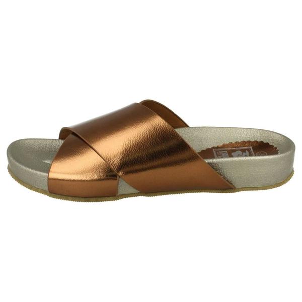 Down to Earth Ladies Down To Earth Metallic Mules