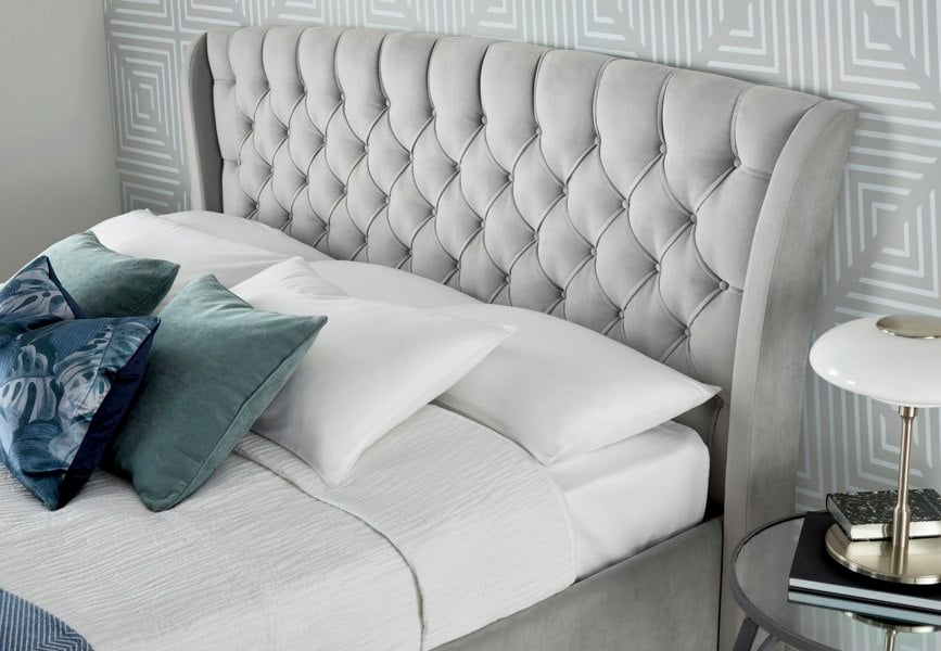Bedmaster Newton 4 Drawer Velvet Storage Bed
