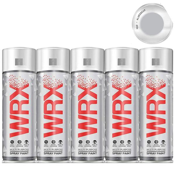 WRX 5X WRX Aluminium Spray Paint 400ml