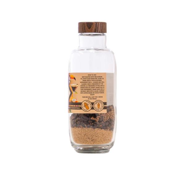 Rear of a Natural & Noble Cocktail Kit Showing Instructions
