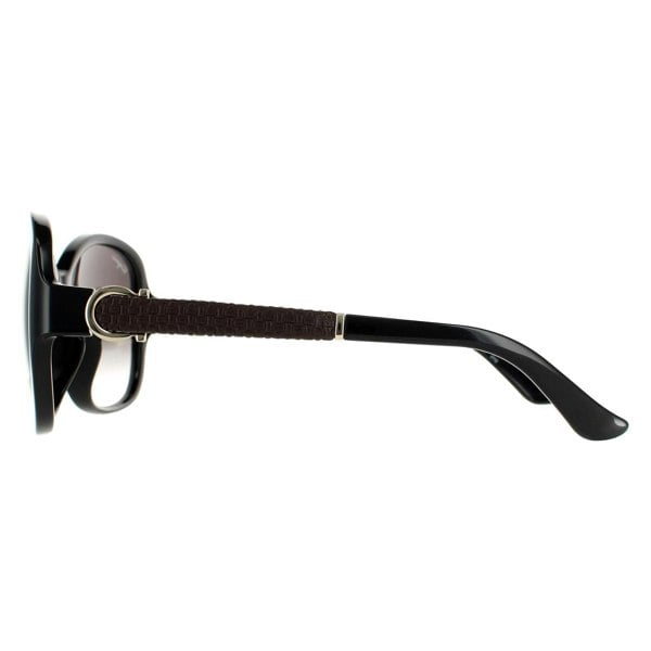 Salvatore Ferragamo Sunglasses SF744SLA 001 Black Grey Gradient