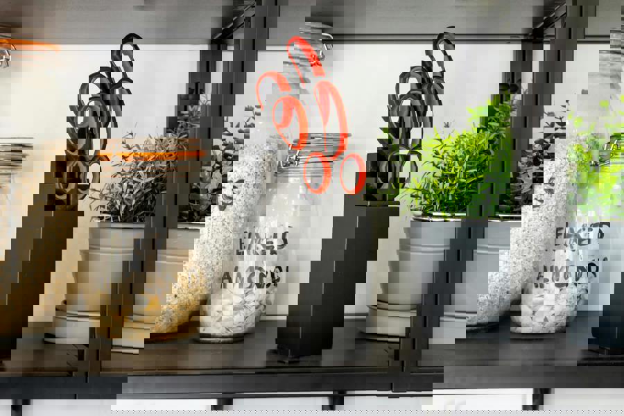 KitchenCraft 3 Piece Scissor Set and Black Block