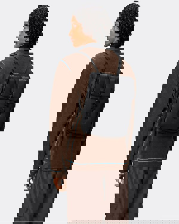 Rains Puffed Backpack Micro - 01 Black