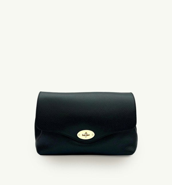 Apatchy London Black Maddie Maxi Bag