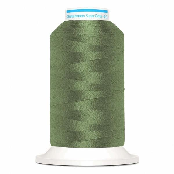 Gutermann Super Brite Polyester 40 Embroidery Thread 1000m Polyester Thread Suitable For Embroidery