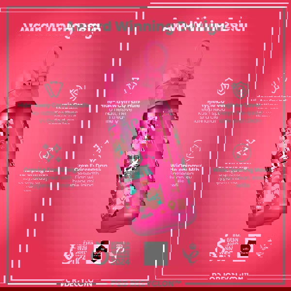 ION8 Leak Proof Kids Water Bottle, Recyclon, Kittens, 350ml (12oz)