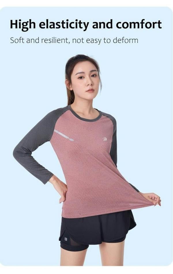 Anniou UV Protection Long Sleeve Sports T-shirt