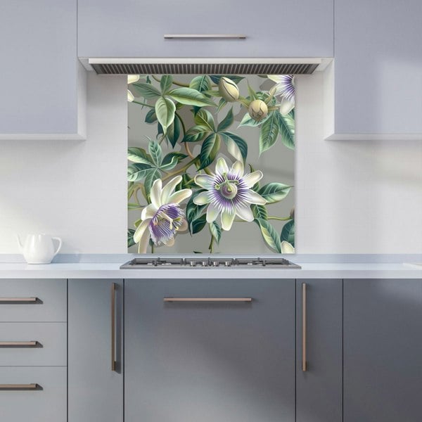 Warren Reed - Designer Passion Flowers Kitchen Splashback