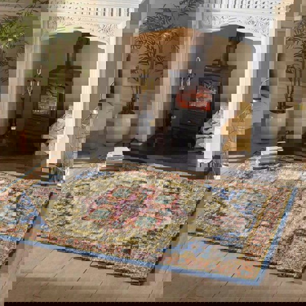 Granada Vintage Rug | Amber Multicolour - The Rugs