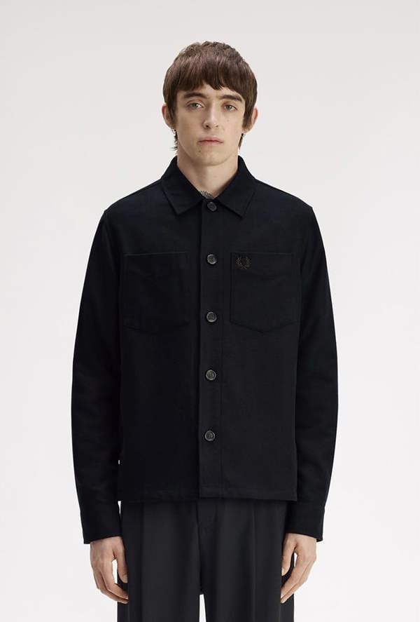 Fred Perry Brushed Twill Overshirt