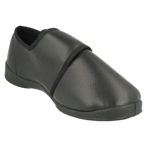 NATURE FORM Mens Nature Form Hook & Loop Slipper Philip