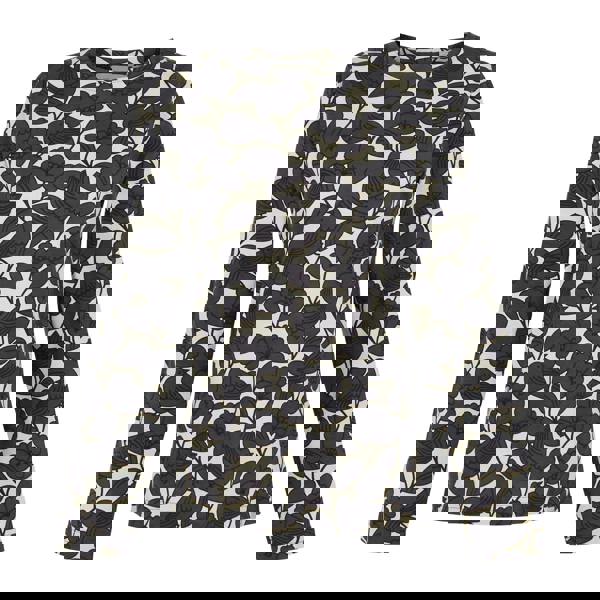 Regatta Womens/Ladies Orla Kiely Birdy Long-Sleeved Winter T-Shirt - Grey - 