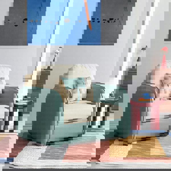 Weilai Concept Caio Single Sofa Bed, Leathaire