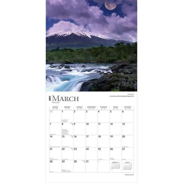 Moonstruck Calendar 2027, Wall Calendars, Month To View, Natural World, Gift