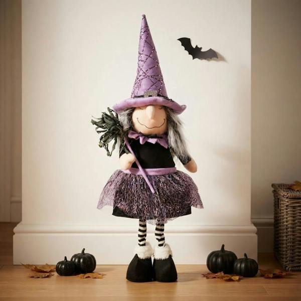Garden Greatness Extendable Standing Halloween Witch