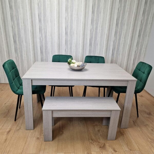 Kosy Koala Dining Table Set with 4 Chairs Dining Room, Kitchen table set of 4, and Bench