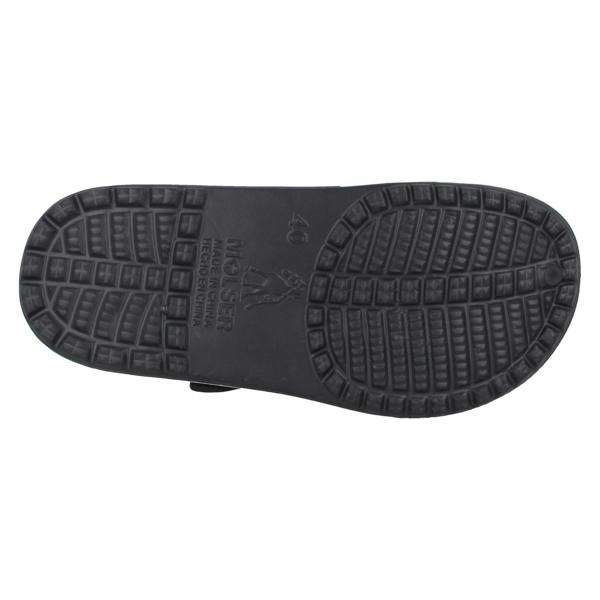 Mens Molser Slip On Clog with Ankle Strap MR-CH3073-M