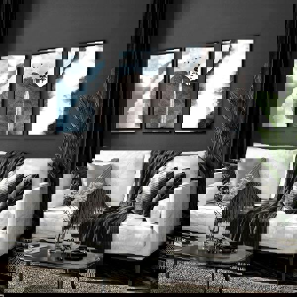 Large picture for living room | set of 3 framed wall art