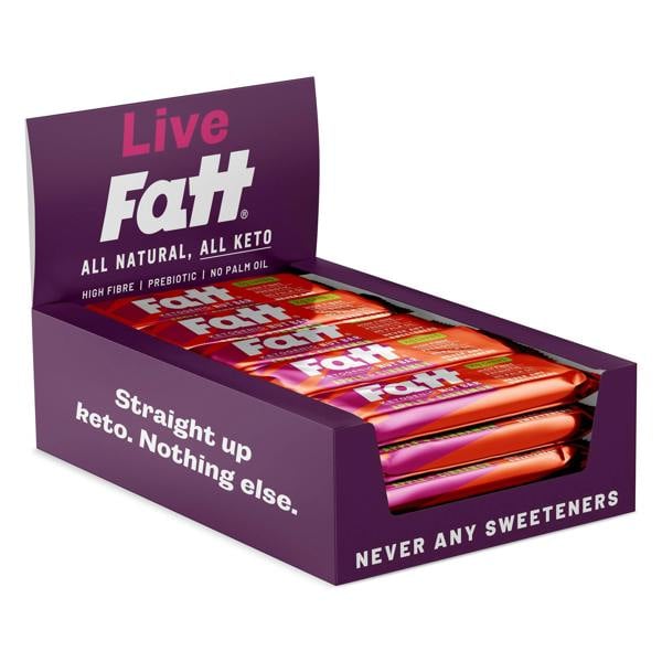 Fatt Apple + Cinnamon Keto Bar