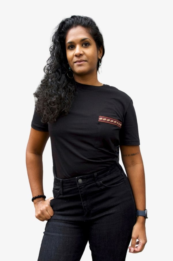 Handmade Stories Black Unisex T-shirt