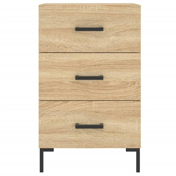 Berkfield Bedside Cabinet Sonoma Oak 40x40x66 cm Engineered Wood