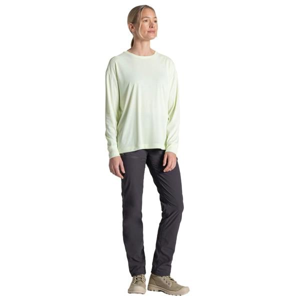 Craghoppers Womens/Ladies Nosilife Long-Sleeved T-Shirt - Pear Drop - 