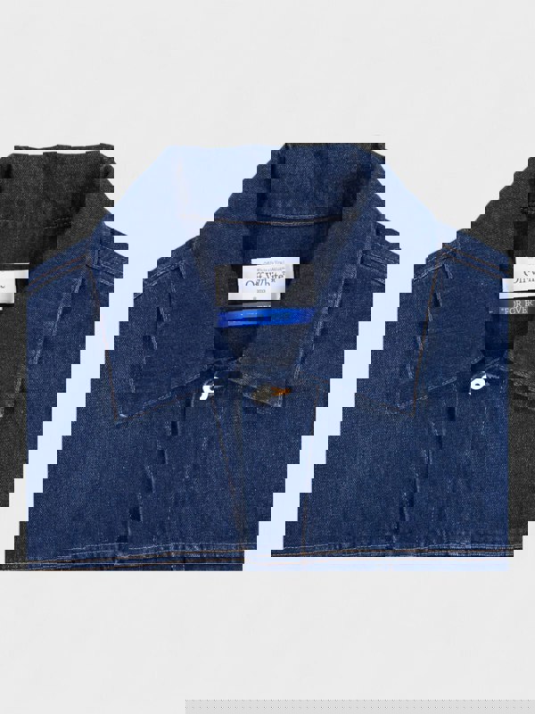 Off - White Arrow Over Denim Jacket - Supplied FashionOff - White