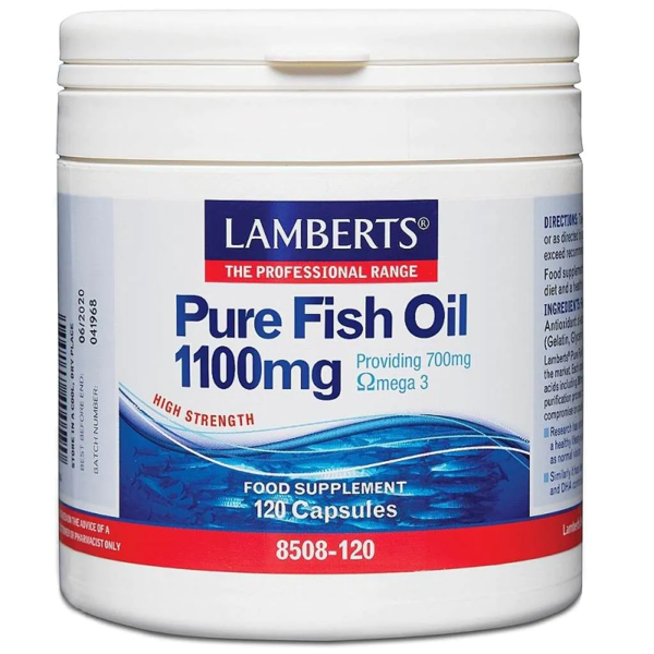 Lamberts Pure Fish Oil 1100mg 120 capsule