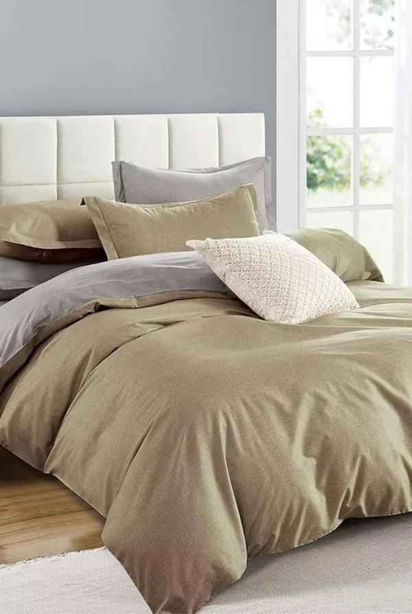 Ezysleep Reversible Natural Printed Duvet Set