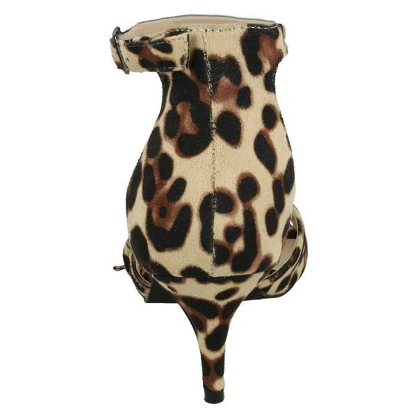 Spot On Ladies Spot On Casual Mid Heel Sandal